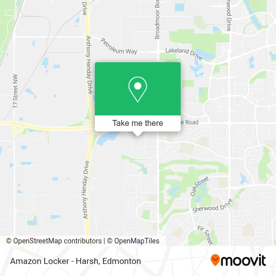 Amazon Locker - Harsh map