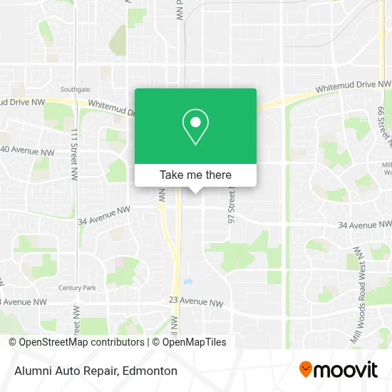 Alumni Auto Repair map