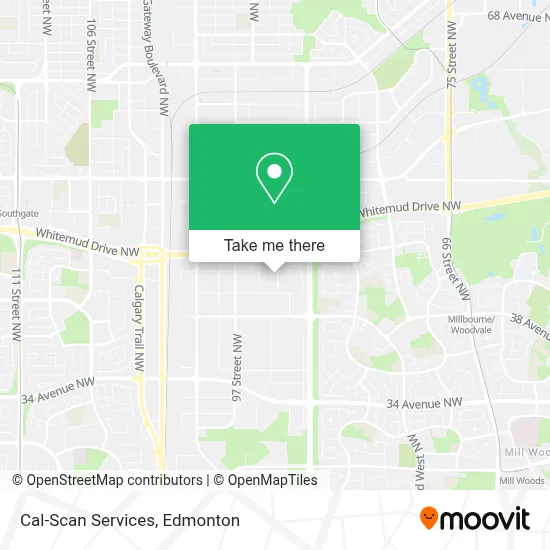 Cal-Scan Services map