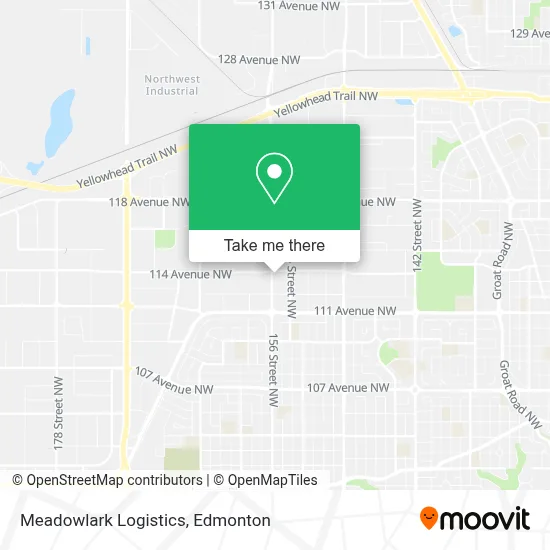 Meadowlark Logistics map