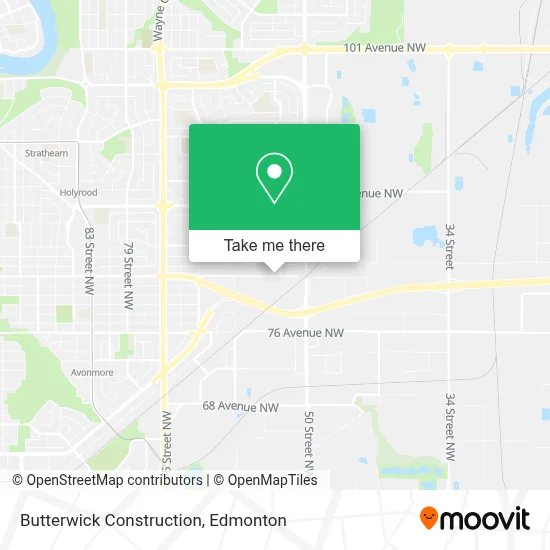 Butterwick Construction map