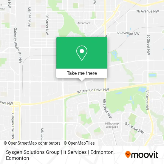 Sysgen Solutions Group | It Services | Edmonton map