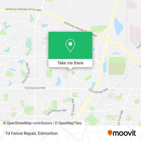 Td Fence Repair map