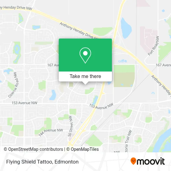 Flying Shield Tattoo map