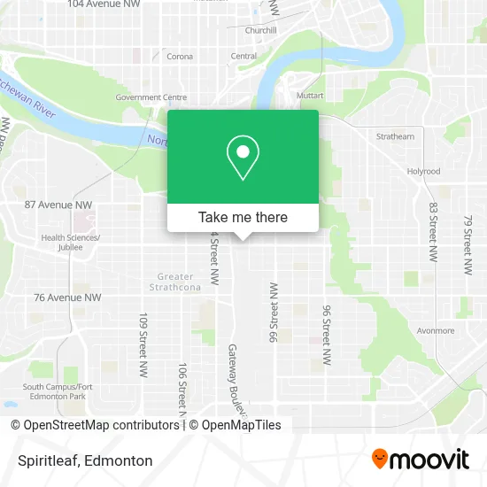 Spiritleaf map