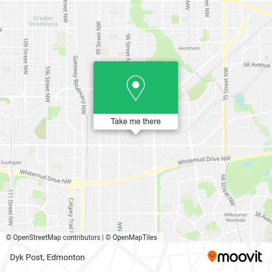 Dyk Post map