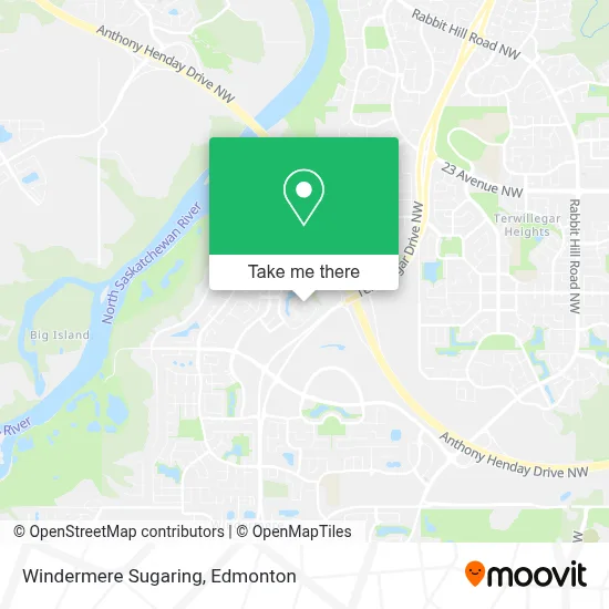 Windermere Sugaring map