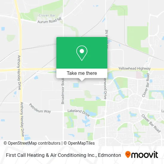 First Call Heating & Air Conditioning Inc. map