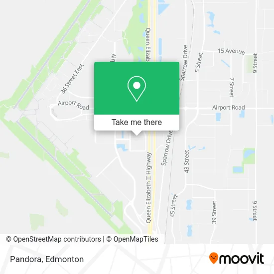 Pandora map