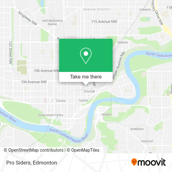 Pro Siders map