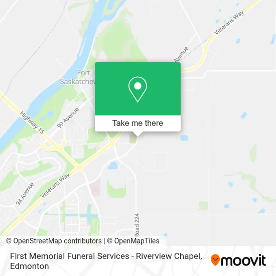First Memorial Funeral Services - Riverview Chapel map