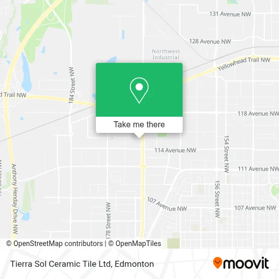 Tierra Sol Ceramic Tile Ltd map