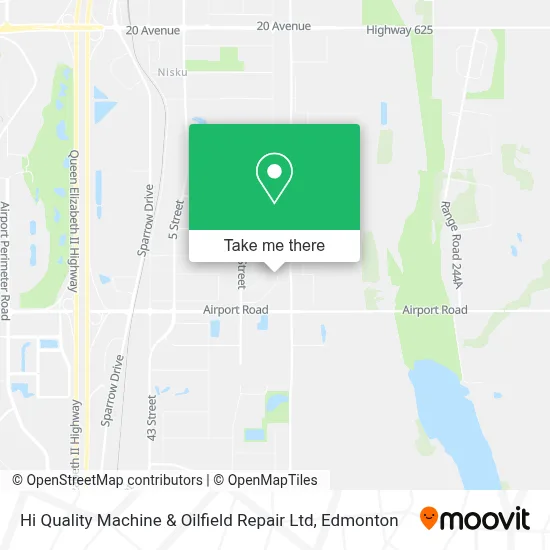 Hi Quality Machine & Oilfield Repair Ltd map