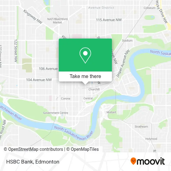 Hsbc Bank map