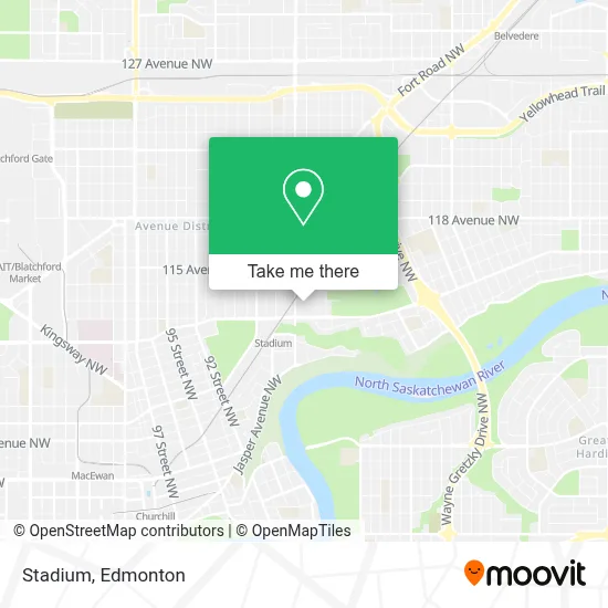Stadium map
