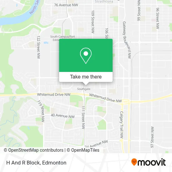 H And R Block map