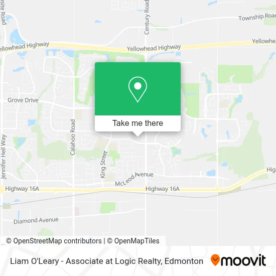 Liam O'Leary - Associate at Logic Realty map