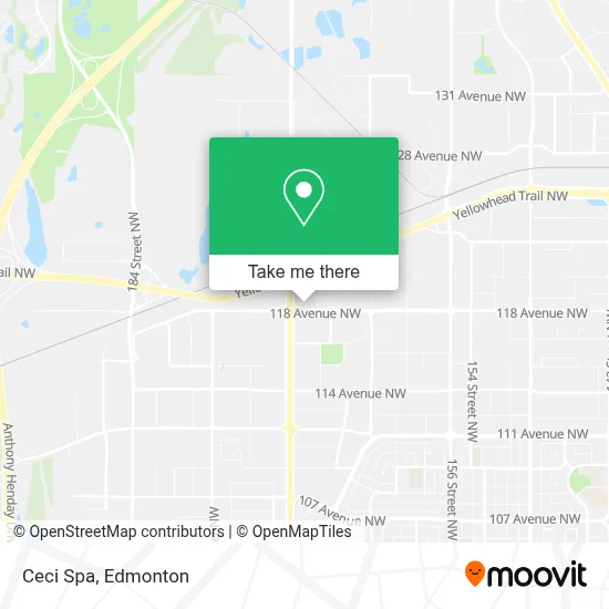 Ceci Spa map