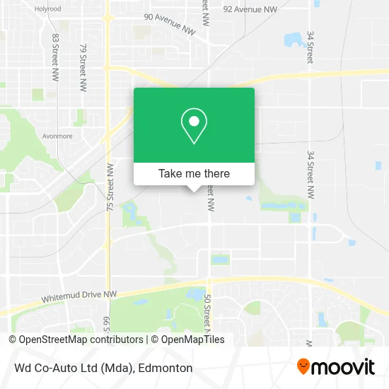 Wd Co-Auto Ltd (Mda) map