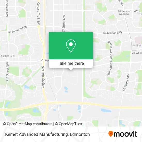 Kemet Advanced Manufacturing map