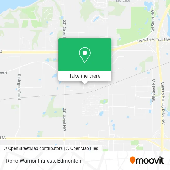 Roho Warrior Fitness map