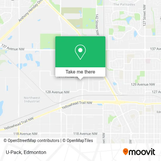 U-Pack map