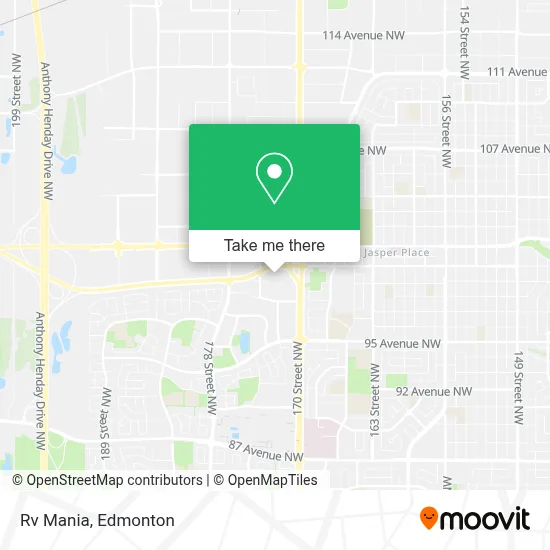 Rv Mania map