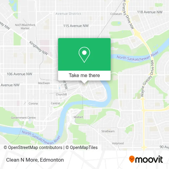Clean N More map