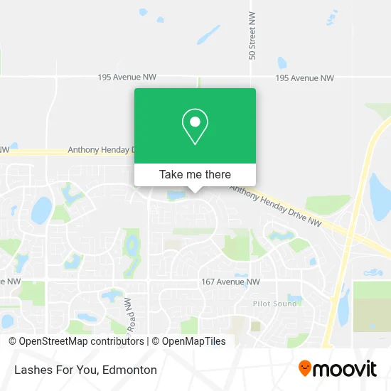 Lashes For You map