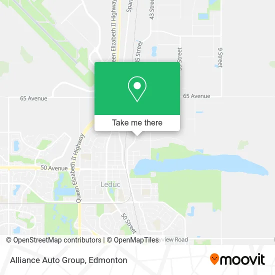 Alliance Auto Group map