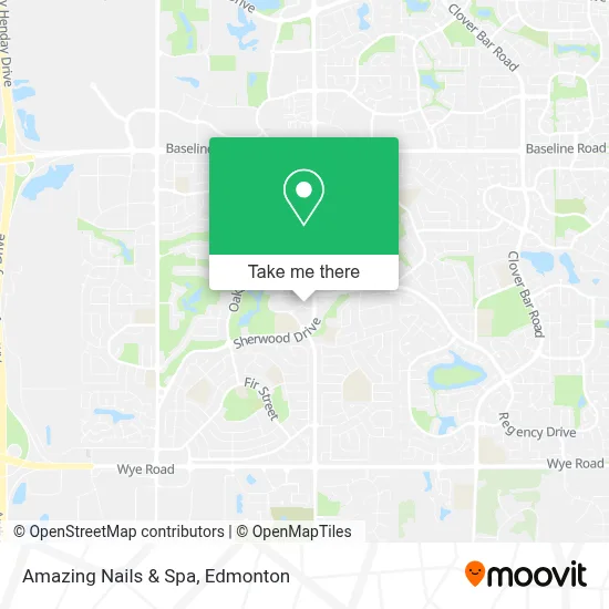 Amazing Nails & Spa map