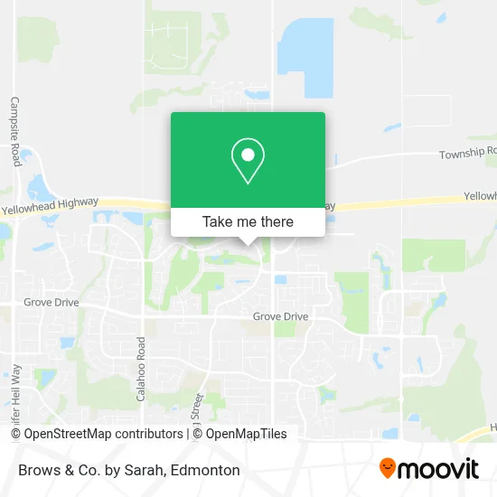 Brows & Co. by Sarah map