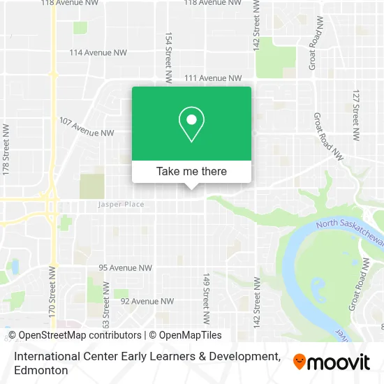 International Center Early Learners & Development map
