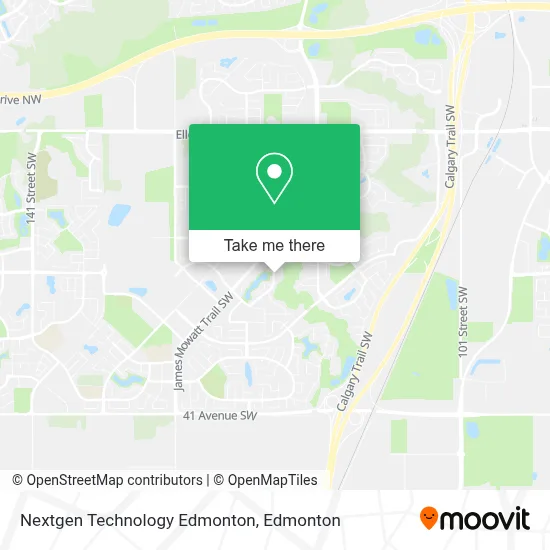 Nextgen Technology Edmonton map