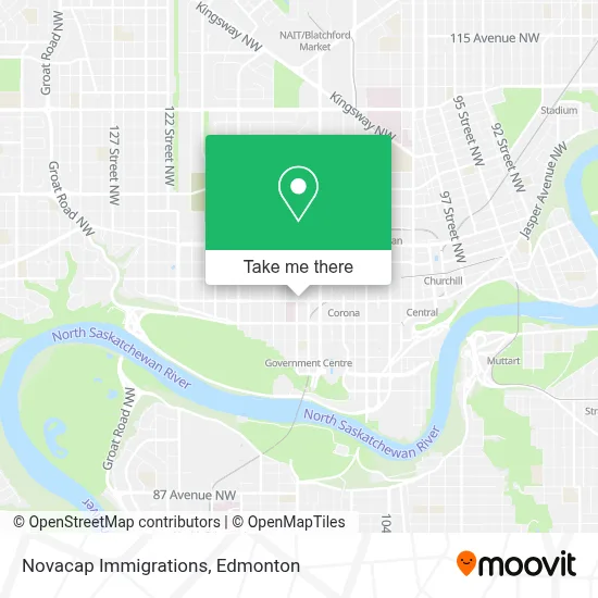 Novacap Immigrations map