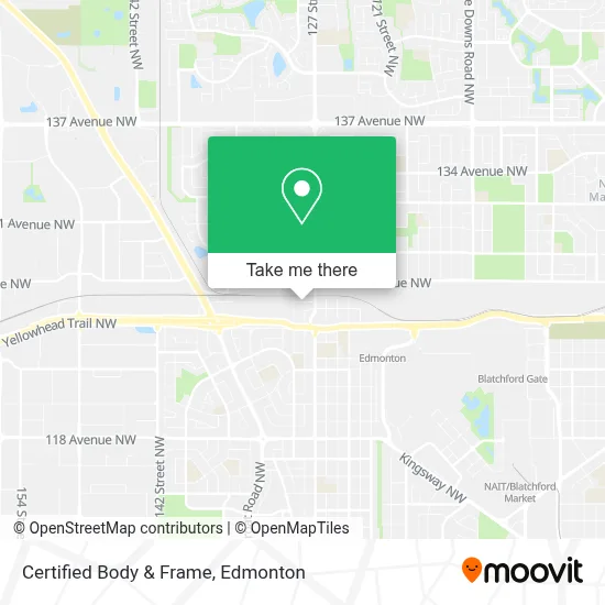 Certified Body & Frame map