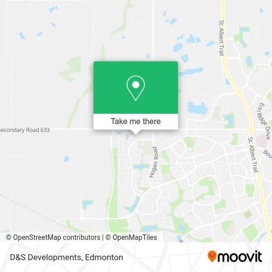 D&S Developments map