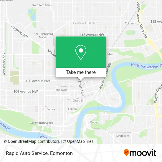 Rapid Auto Service map