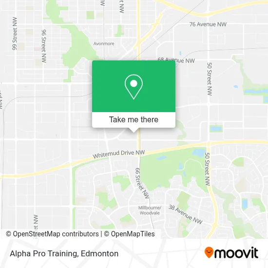 Alpha Pro Training map