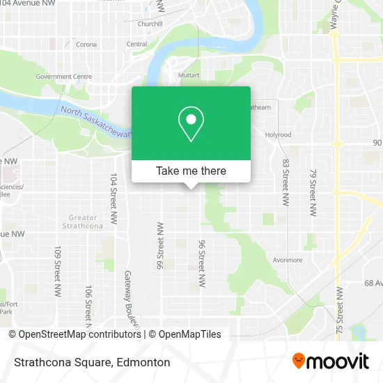 Strathcona Square map