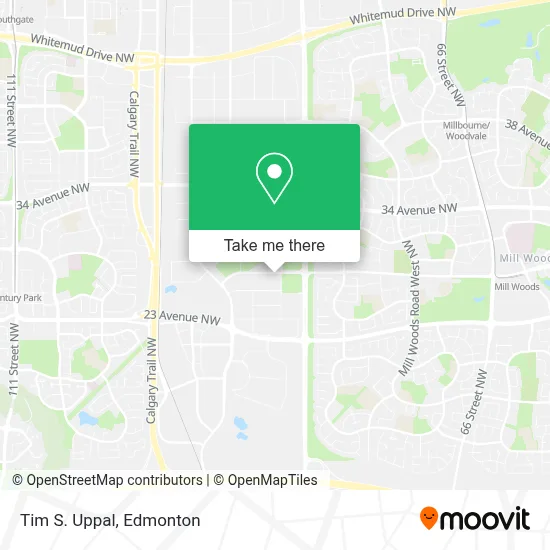 Tim S. Uppal map