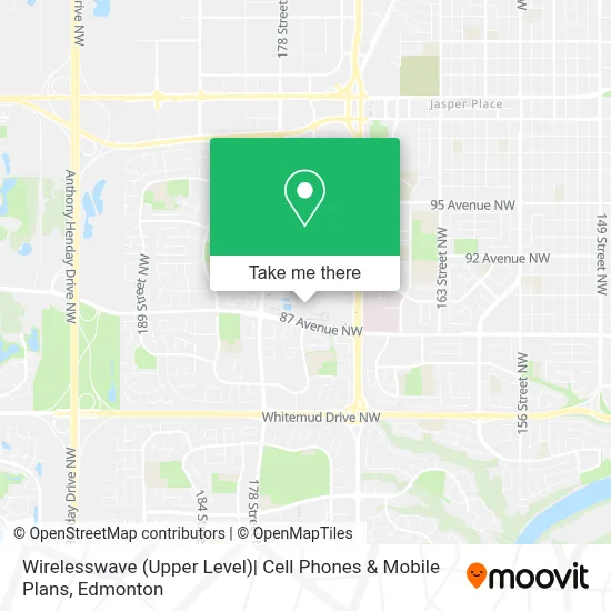 Wirelesswave (Upper Level)| Cell Phones & Mobile Plans map