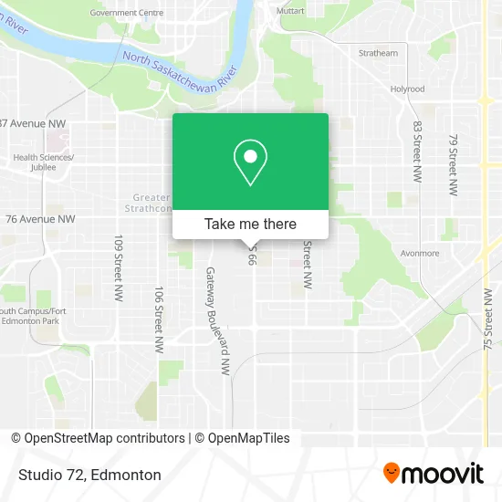 Studio 72 map
