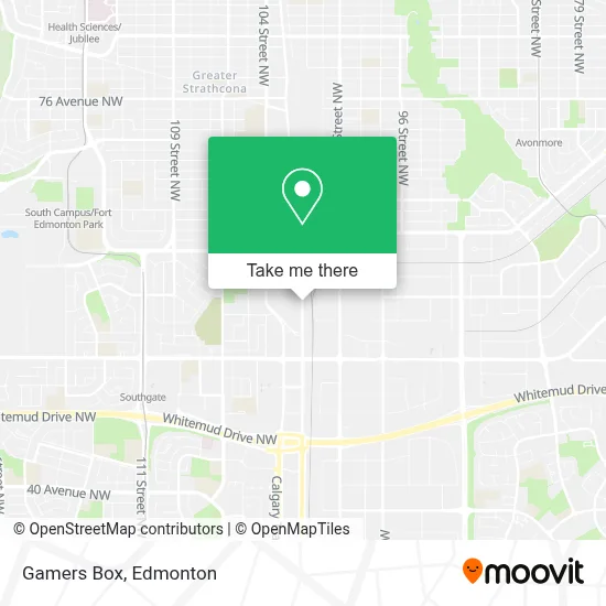 Gamers Box map