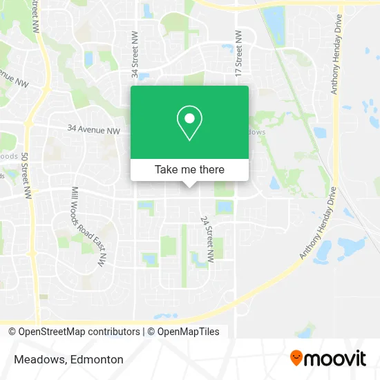 Meadows map