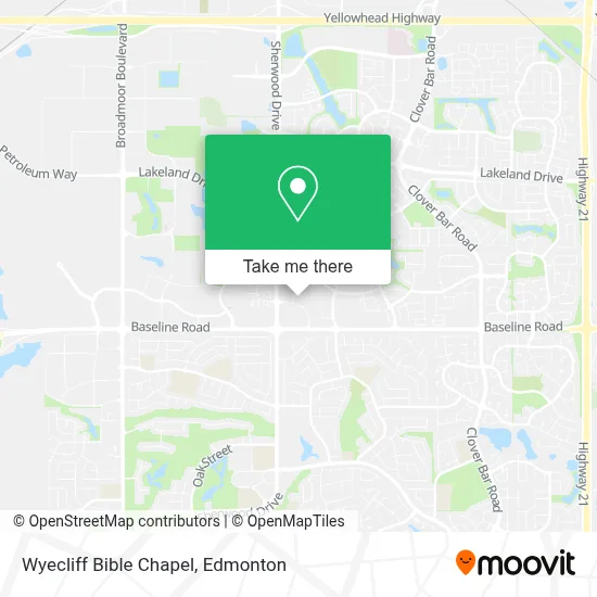 Wyecliff Bible Chapel map