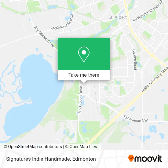 Signatures Indie Handmade map