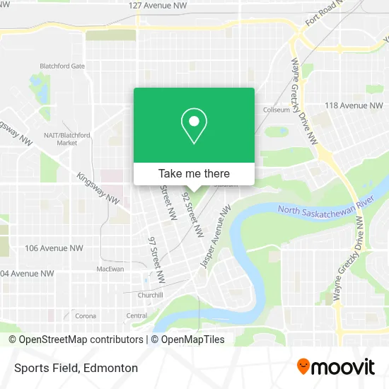 Sports Field map