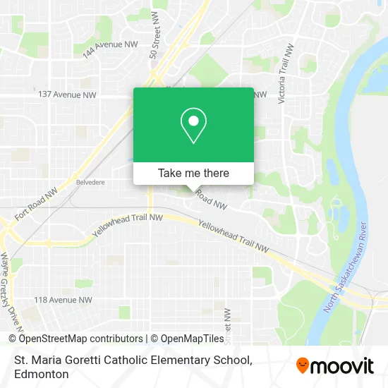 St. Maria Goretti Catholic Elementary School map