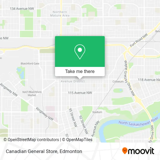 Canadian General Store map